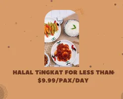 Halal Tingkat For Less Than $9.99/Pax/Day